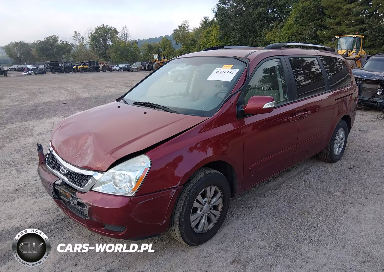 2012 Kia Sedona Lx VIN:KNDMG4C72C6422558 - 2