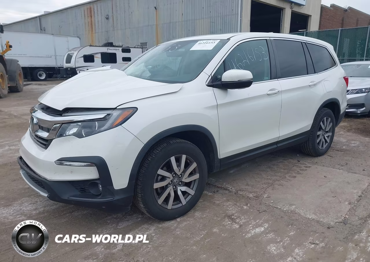 2019 Honda Pilot Ex-L VIN:5FNYF6H51KB080014 - 2