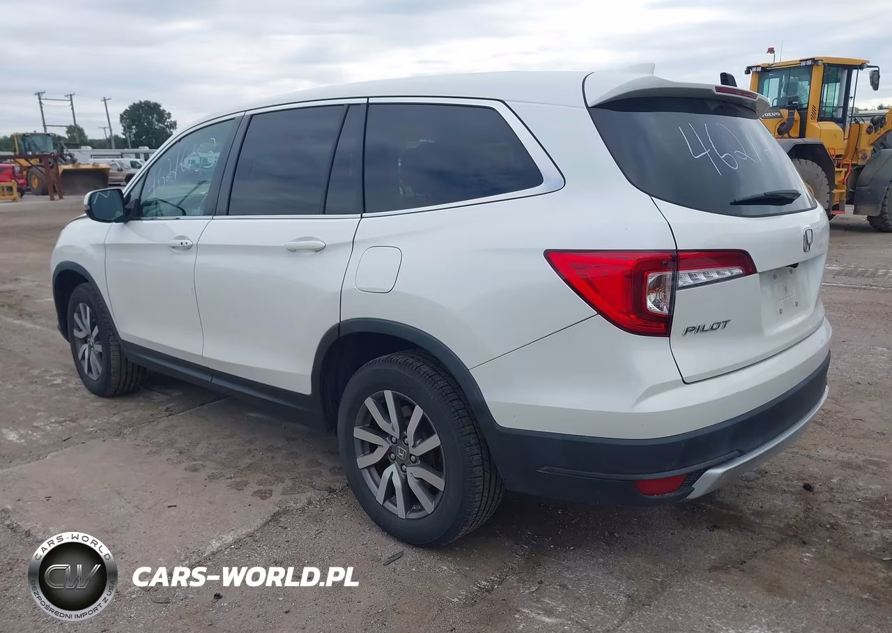 2019 Honda Pilot Ex-L VIN:5FNYF6H51KB080014 - 3