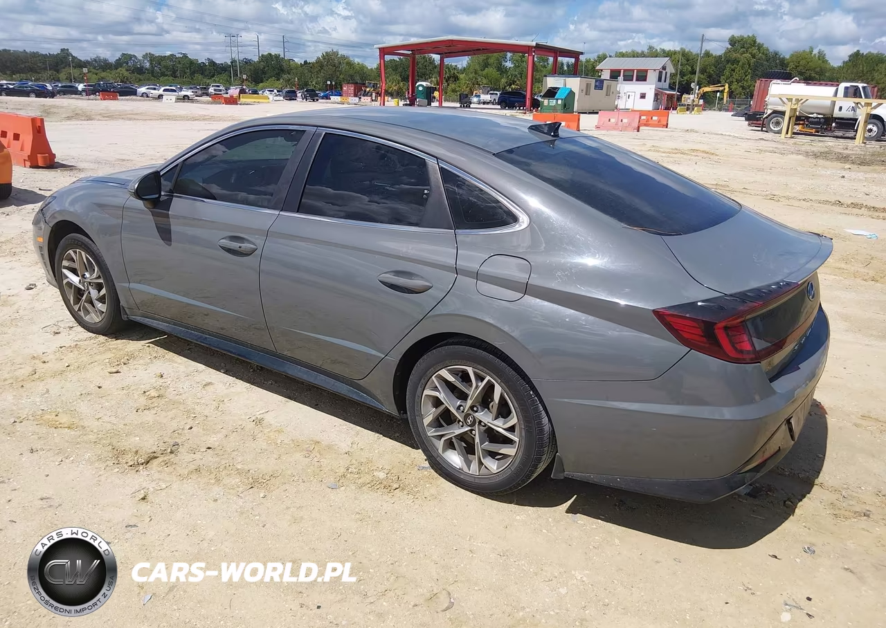 2021 Hyundai Sonata Sel VIN:5NPEL4JA8MH093029 - 3