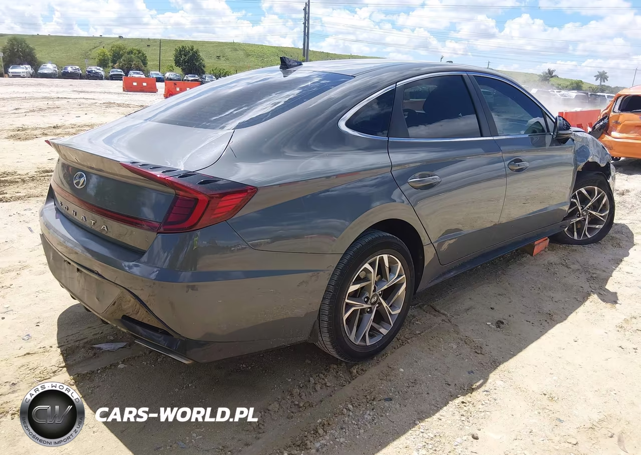 2021 Hyundai Sonata Sel VIN:5NPEL4JA8MH093029 - 4