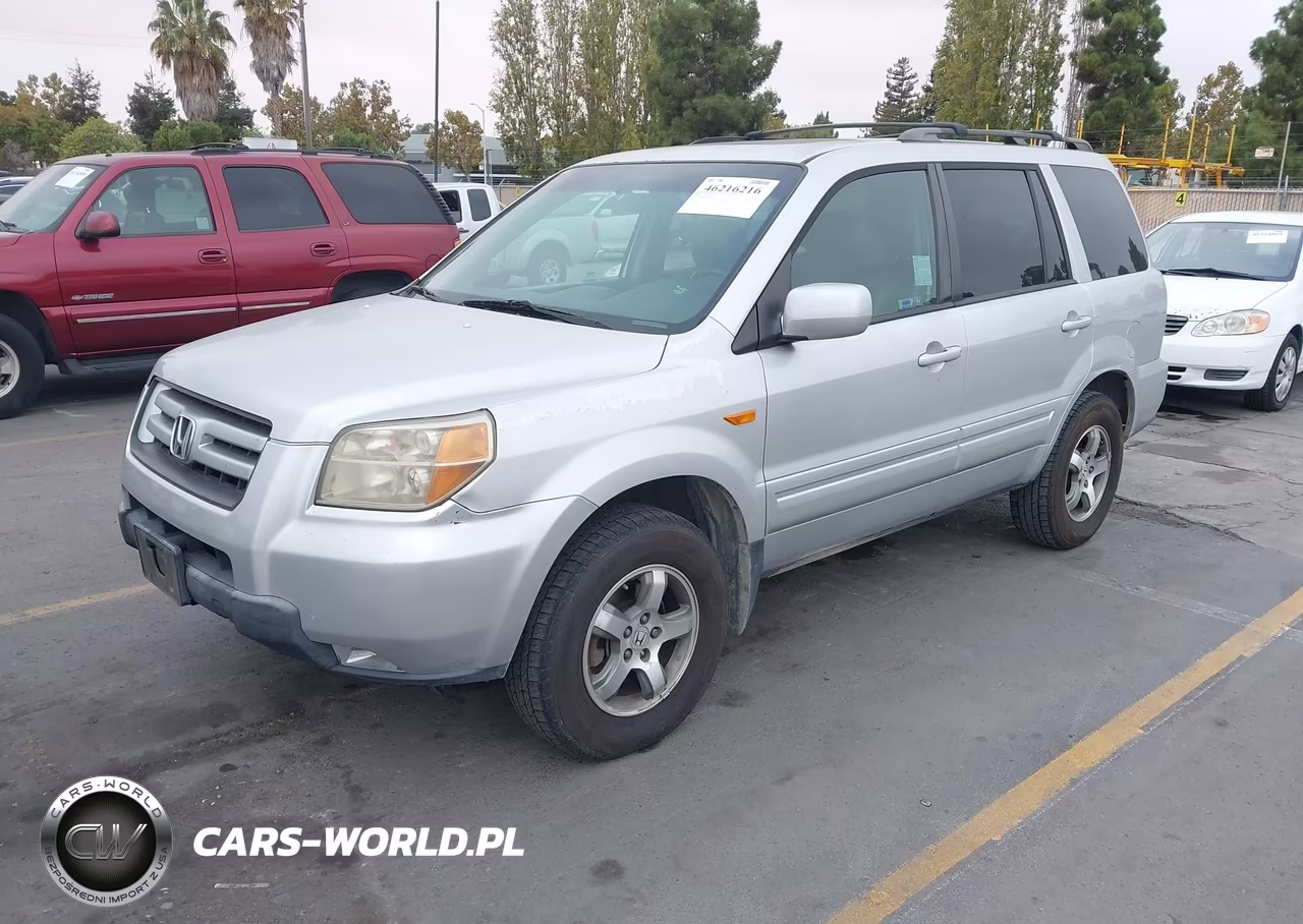 2008 Honda Pilot Ex-L VIN:5FNYF18718B001521 - 2