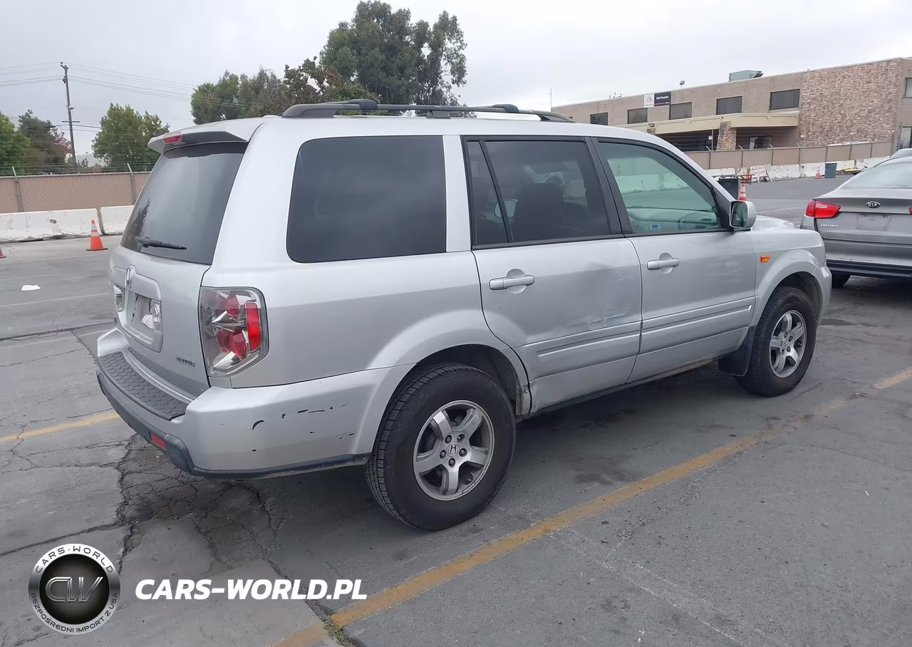 2008 Honda Pilot Ex-L VIN:5FNYF18718B001521 - 4