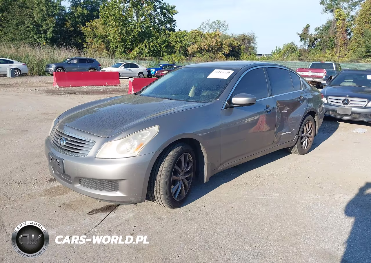 2009 Infiniti G37X VIN:JNKCV61F49M052210 - 2