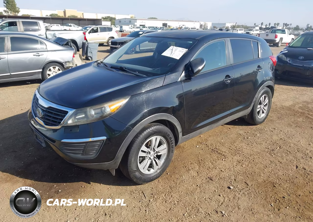 2011 Kia Sportage Lx VIN:KNDPB3A27B7078022 - 2