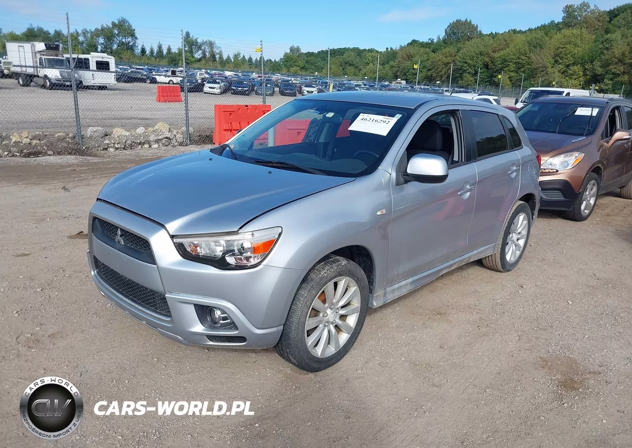 2011 Mitsubishi Outlander Sport Se VIN:JA4AR4AUXBZ021076 - 2