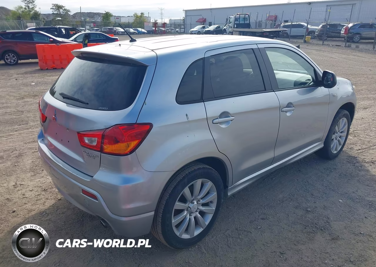 2011 Mitsubishi Outlander Sport Se VIN:JA4AR4AUXBZ021076 - 4