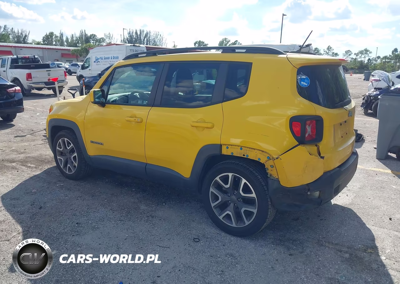 2016 Jeep Renegade Latitude VIN:ZACCJABT5GPD06168 - 3