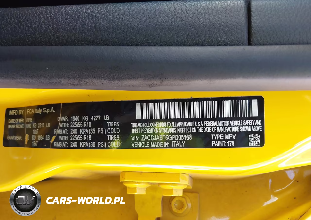 2016 Jeep Renegade Latitude VIN:ZACCJABT5GPD06168 - 9