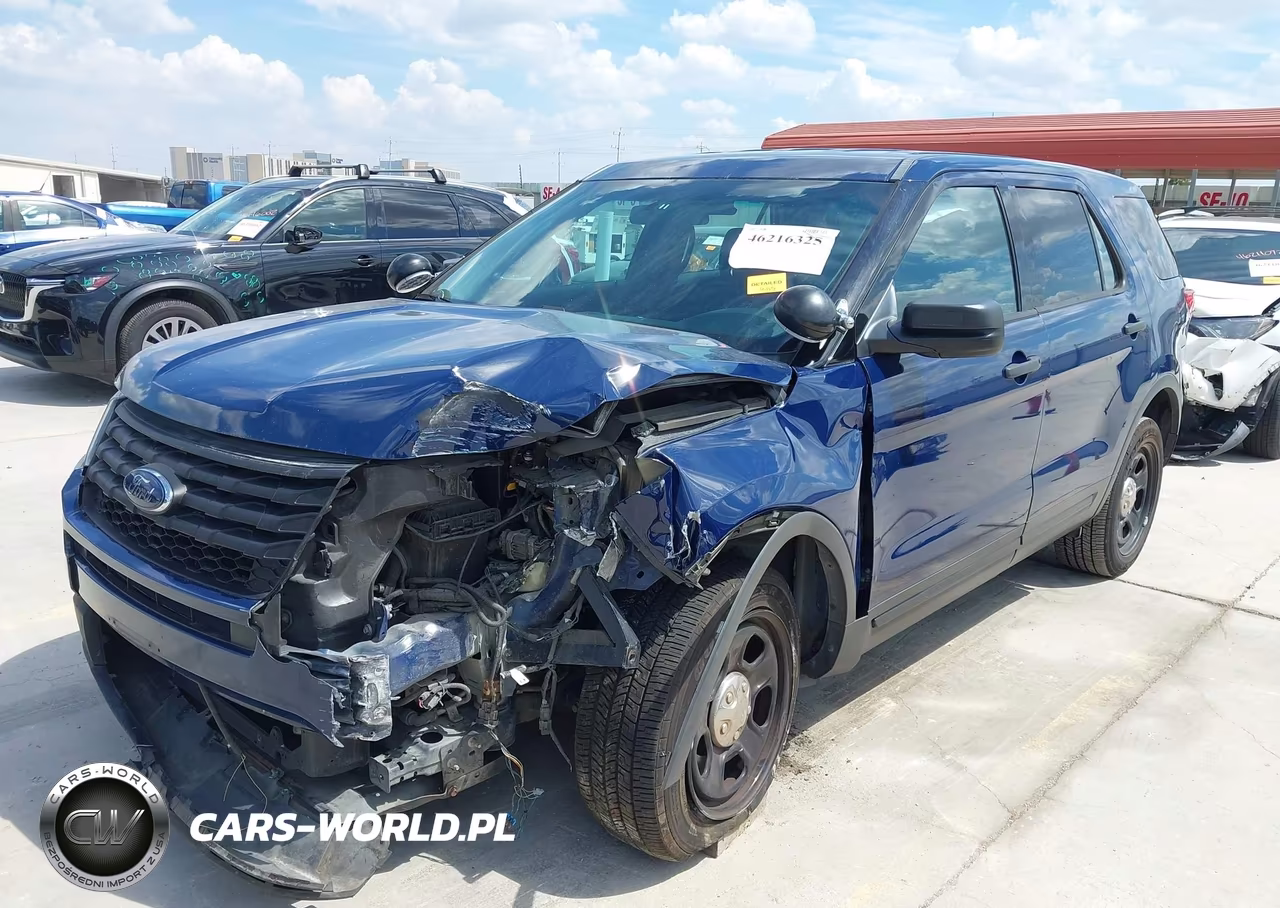 2016 Ford Utility Police Interceptor VIN:1FM5K8AR1GGD05810 - 2