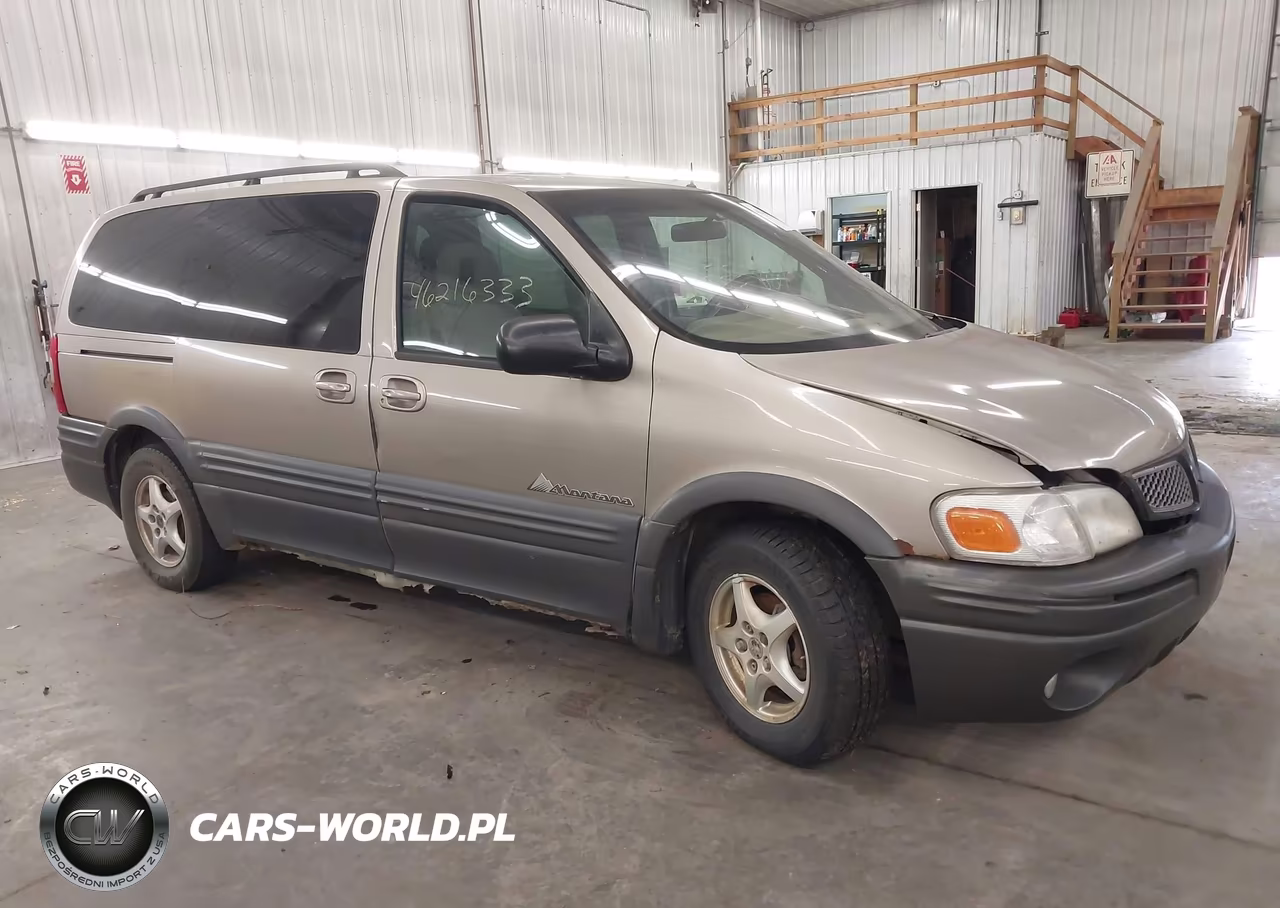 2001 Pontiac Montana M16 W-1Sg Pkg.