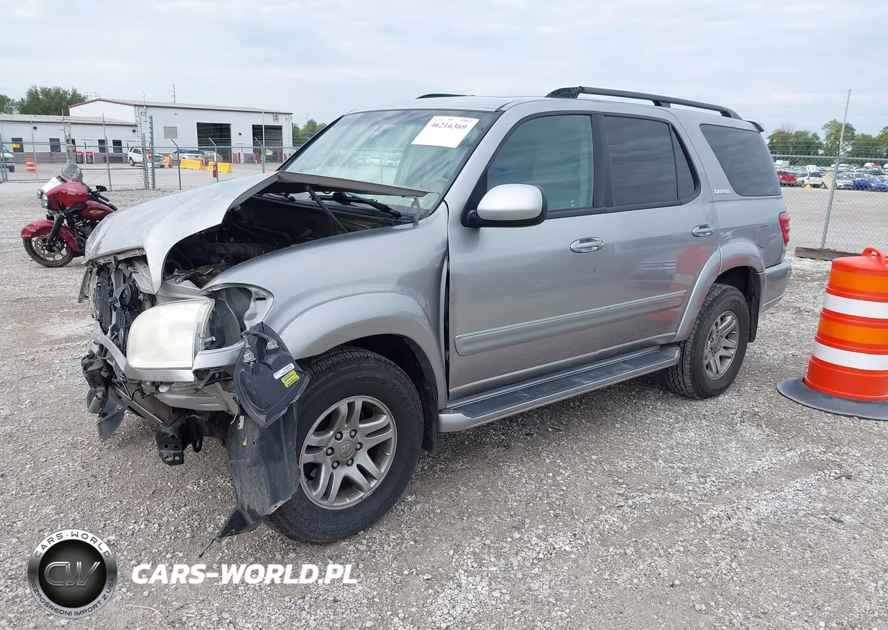 2003 Toyota Sequoia Limited V8 VIN:5TDBT48A03S186080 - 2