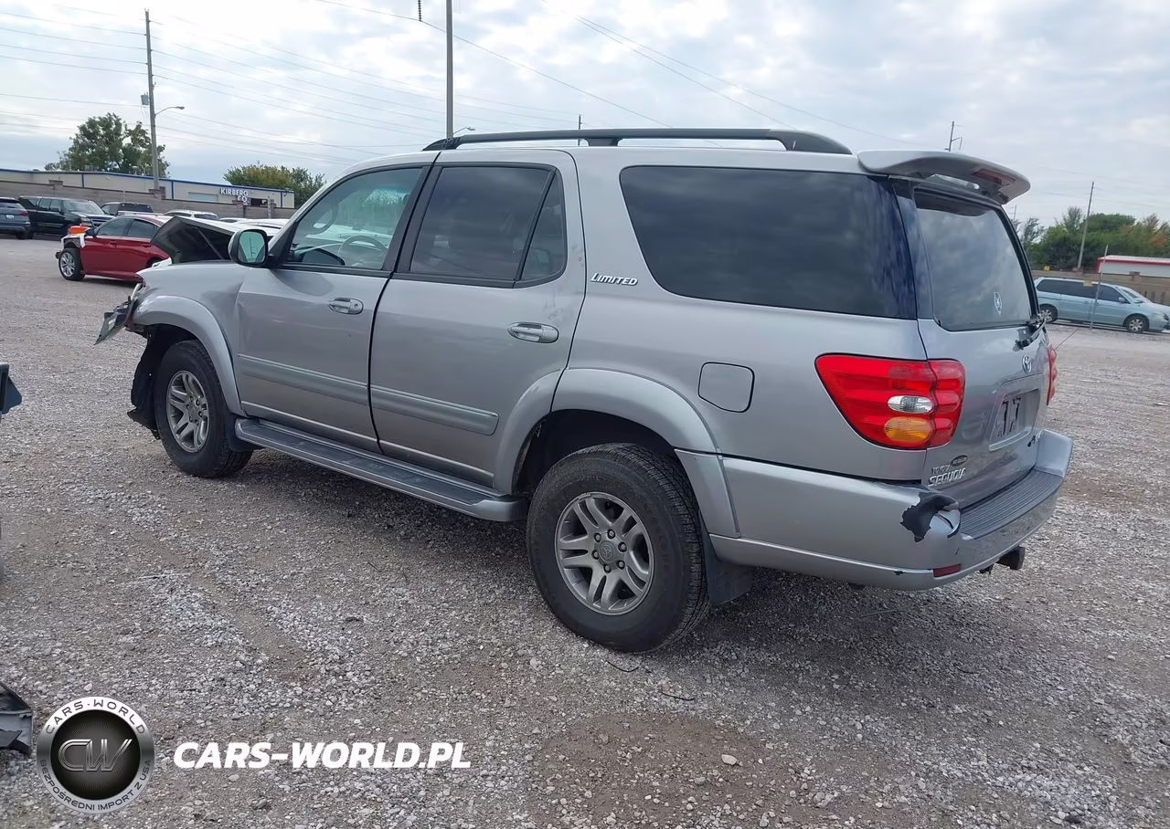 2003 Toyota Sequoia Limited V8 VIN:5TDBT48A03S186080 - 3