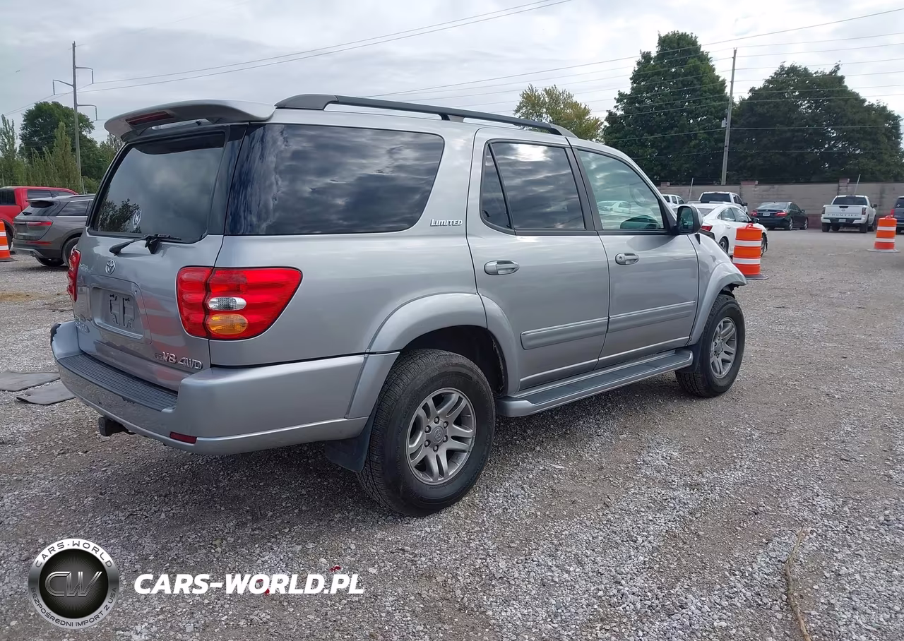 2003 Toyota Sequoia Limited V8 VIN:5TDBT48A03S186080 - 4