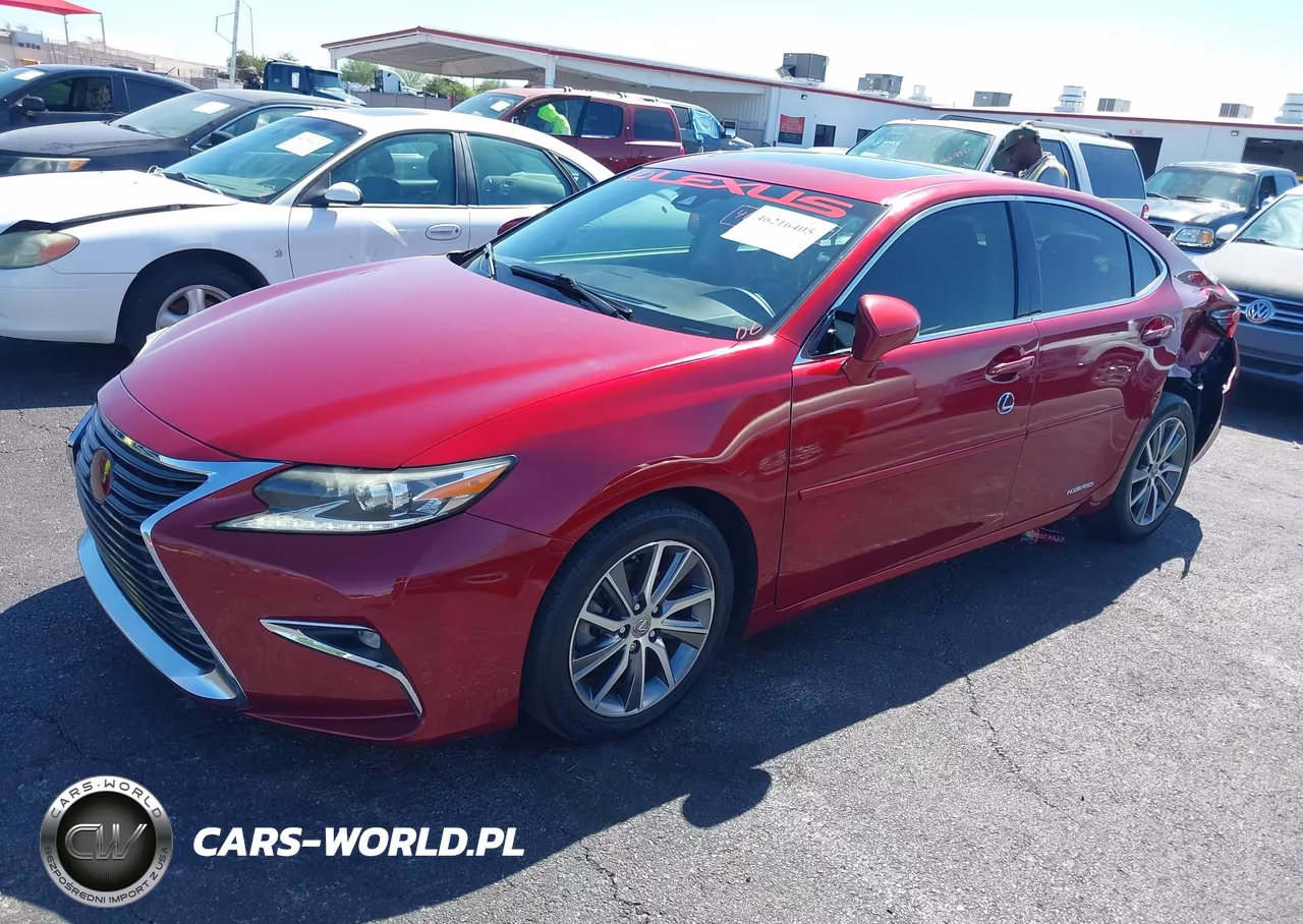 2016 Lexus Es 300H VIN:JTHBW1GG0G2115260 - 2
