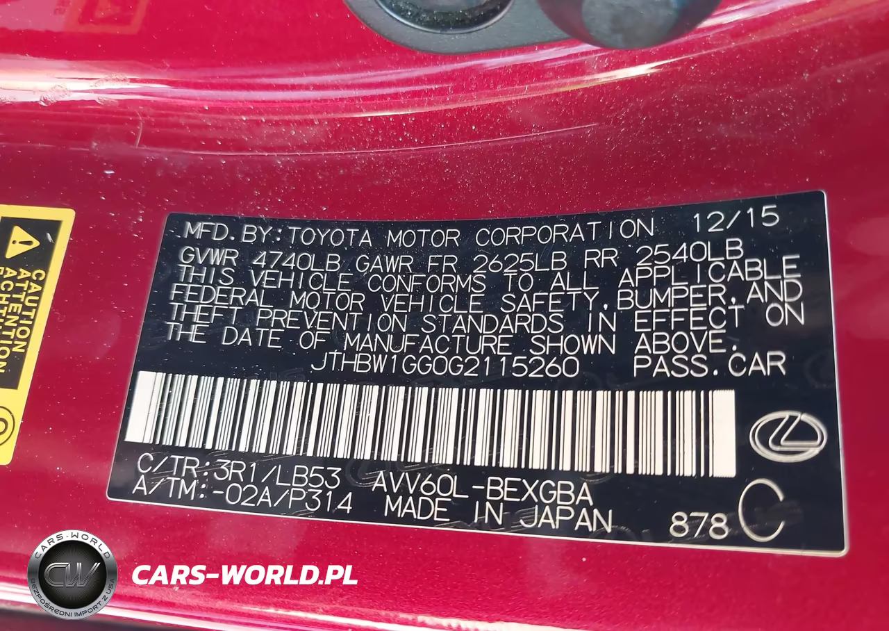 2016 Lexus Es 300H VIN:JTHBW1GG0G2115260 - 9