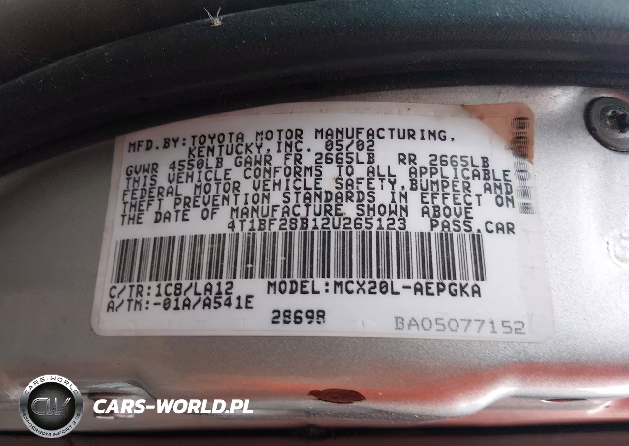 2002 Toyota Avalon Xls VIN:4T1BF28B12U265123 - 9
