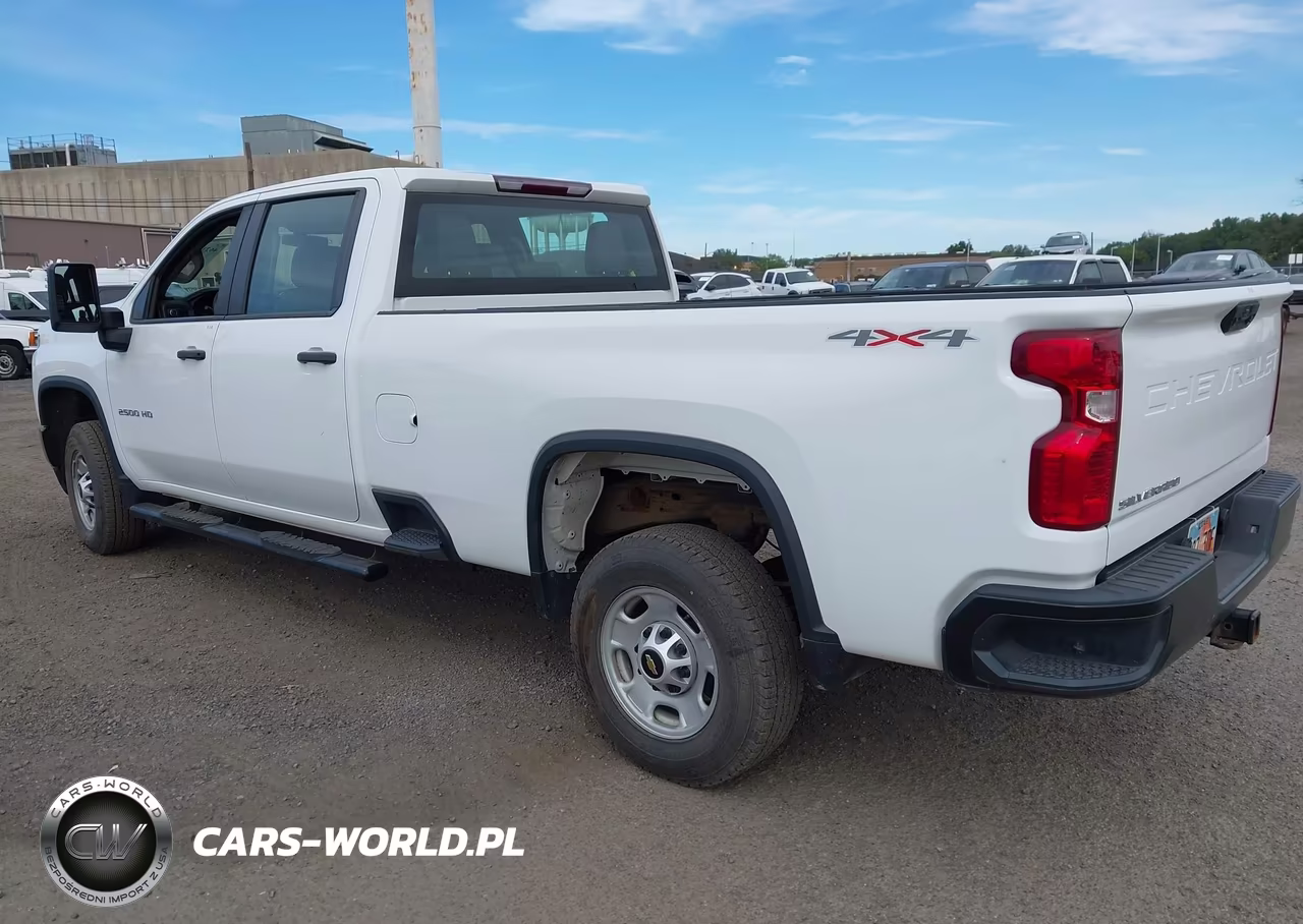 2022 Chevrolet Silverado 2500Hd 4Wd Long Bed Wt VIN:1GC1YLE7XNF183514 - 3