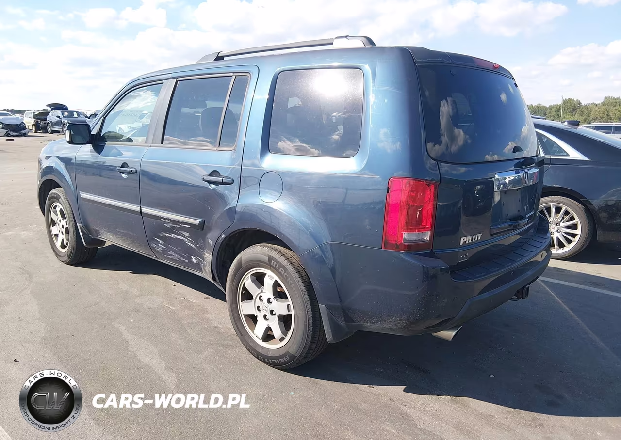2010 Honda Pilot Touring VIN:5FNYF3H91AB020007 - 3