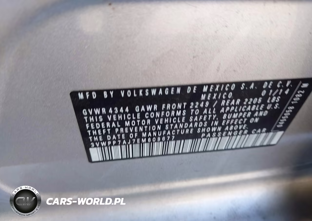 2014 Volkswagen Jetta Sportwagen 2.5L S VIN:3VWPP7AJ7EM609677 - 9