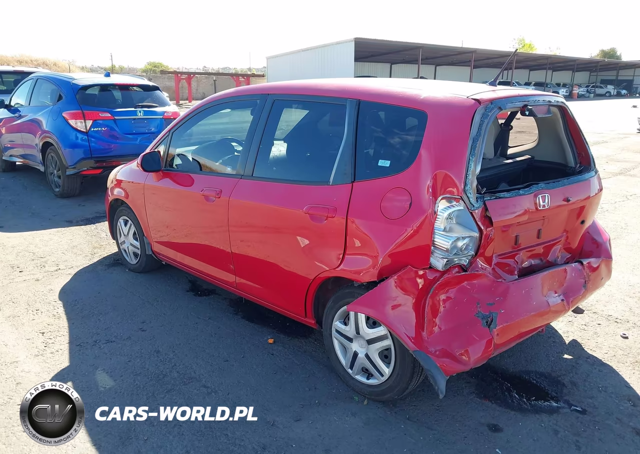2007 Honda Fit VIN:JHMGD38477S048247 - 3
