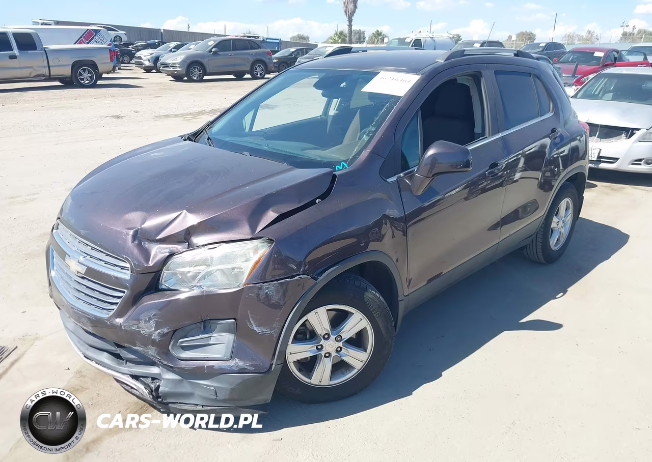 2016 Chevrolet Trax Lt VIN:3GNCJLSB4GL213452 - 2