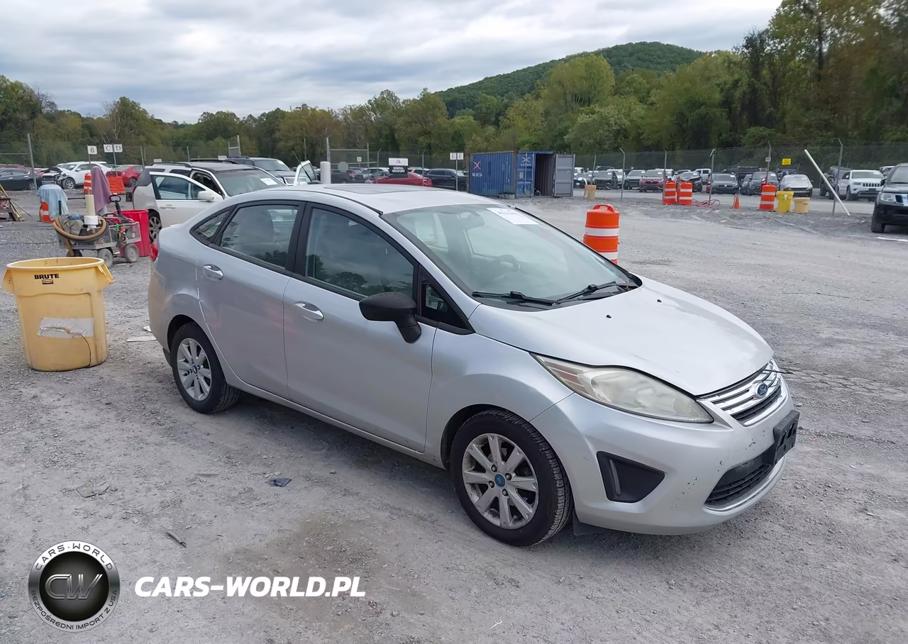 2012 Ford Fiesta Se VIN:3FADP4BJ9CM114385 - 1