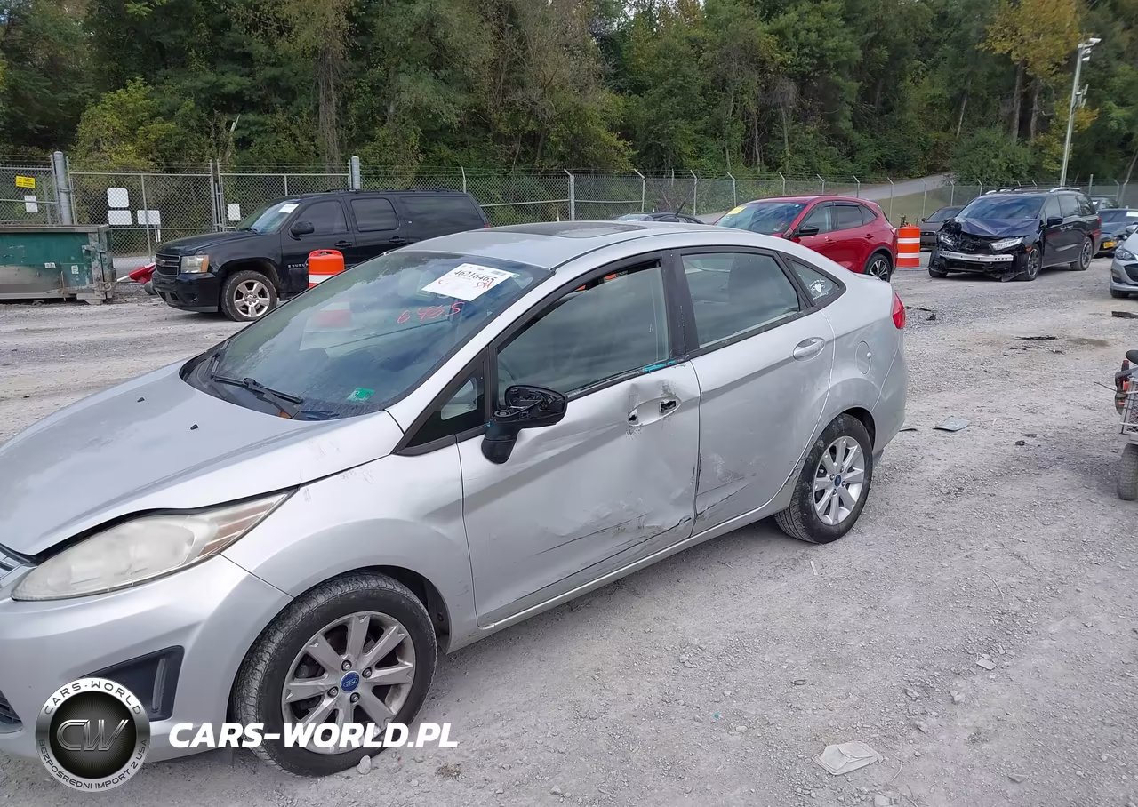 2012 Ford Fiesta Se VIN:3FADP4BJ9CM114385 - 2