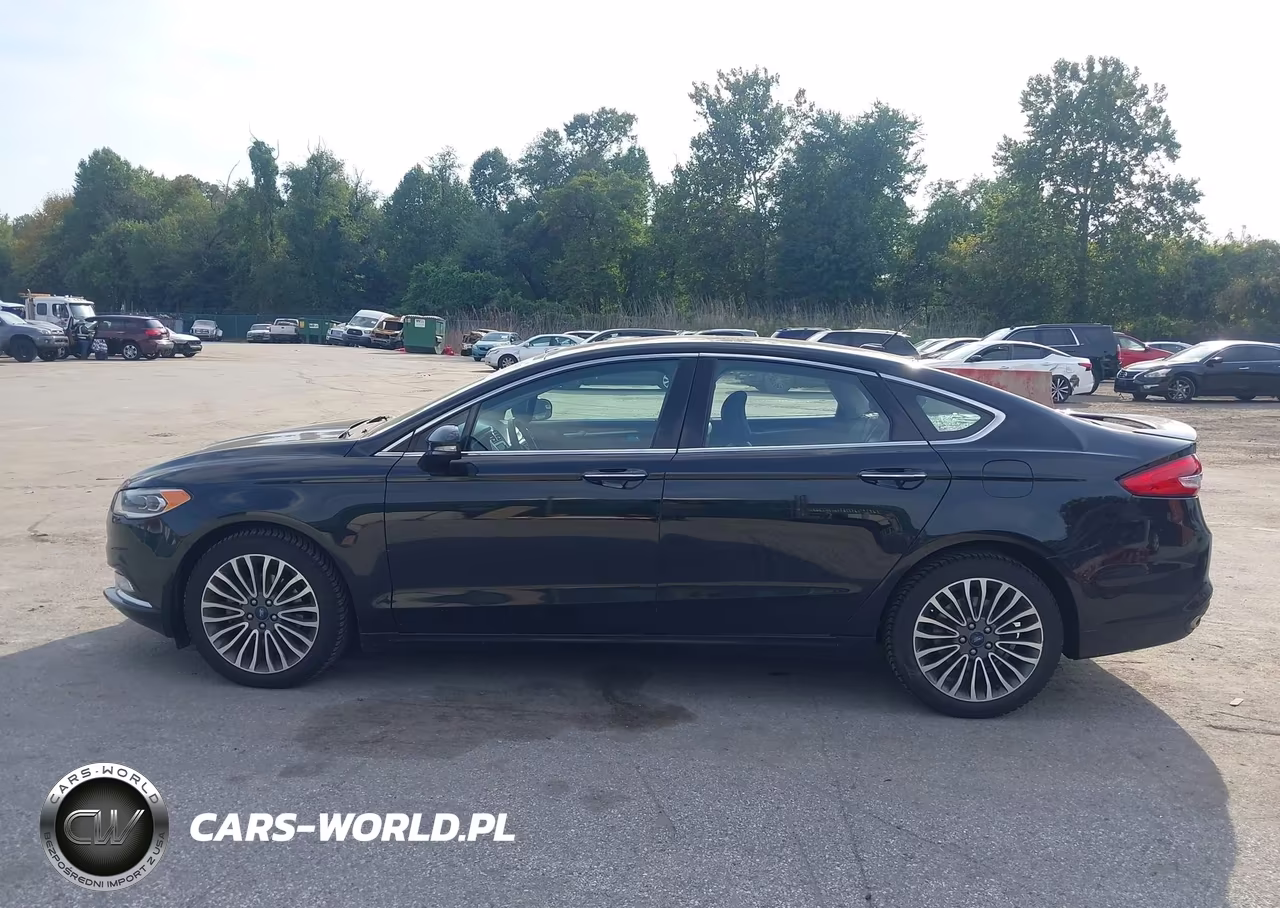 2017 Ford Fusion Titanium VIN:3FA6P0D93HR208647 - 14