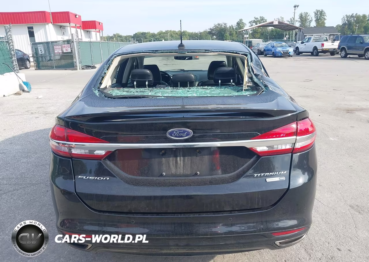 2017 Ford Fusion Titanium VIN:3FA6P0D93HR208647 - 16