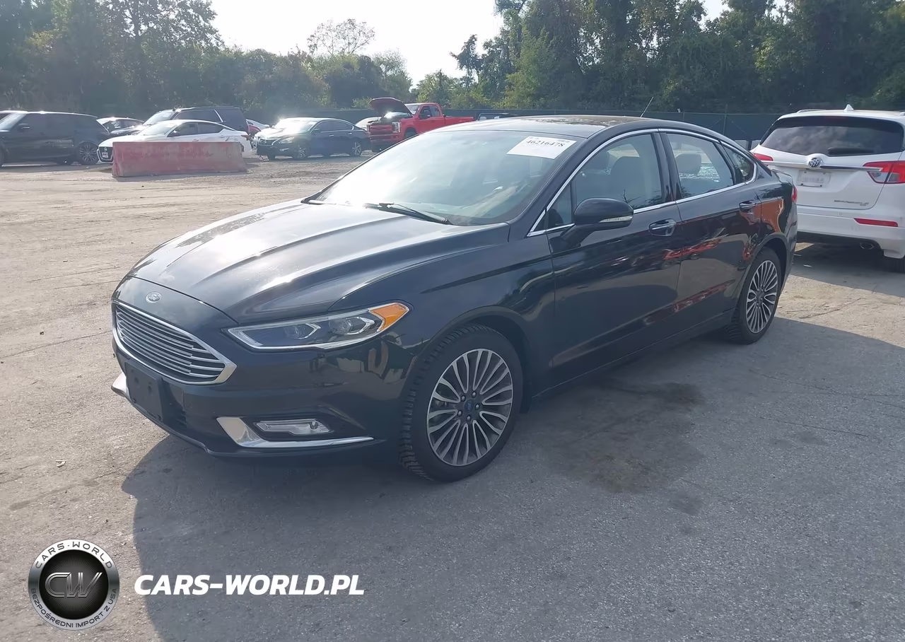 2017 Ford Fusion Titanium VIN:3FA6P0D93HR208647 - 2