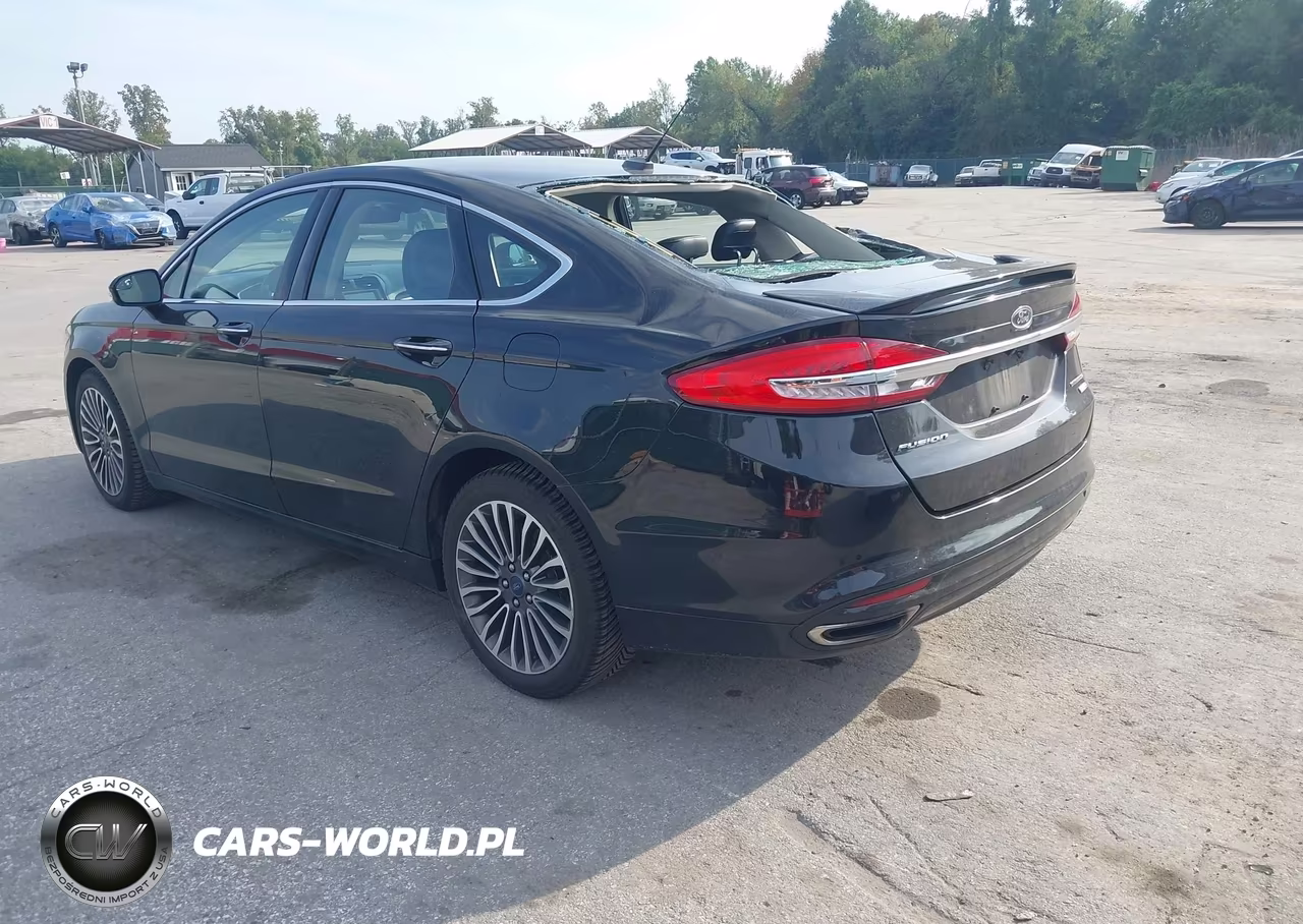 2017 Ford Fusion Titanium VIN:3FA6P0D93HR208647 - 3