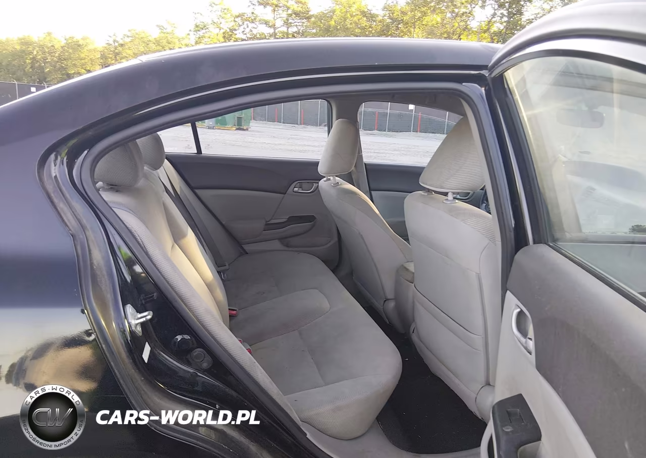2012 Honda Civic Lx VIN:2HGFB2F52CH525744 - 8