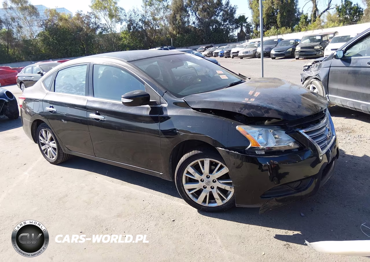2014 Nissan Sentra Sl VIN:3N1AB7AP3EY202687 - 1