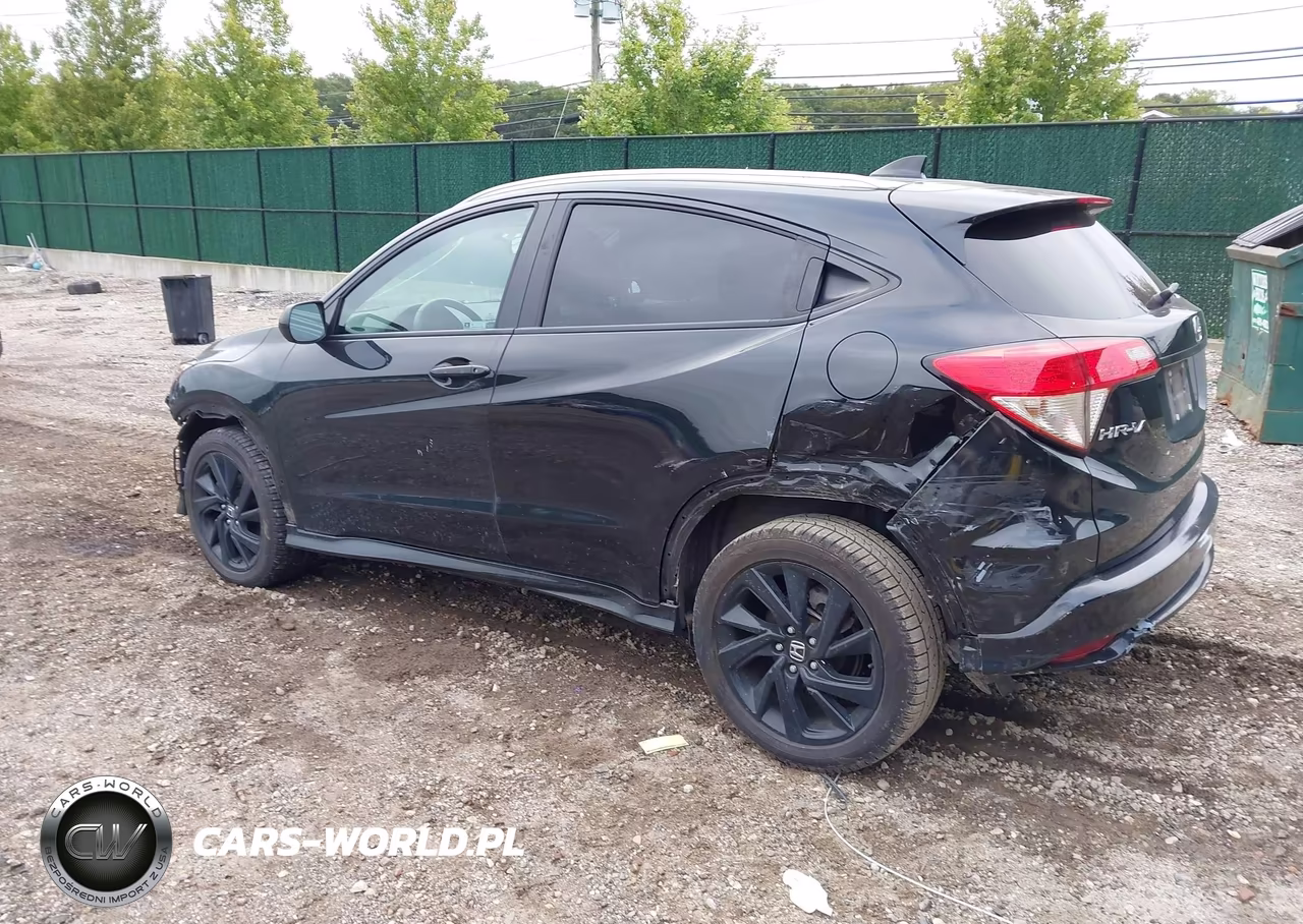 2022 Honda Hr-V Awd Sport VIN:3CZRU6H10NM746572 - 3