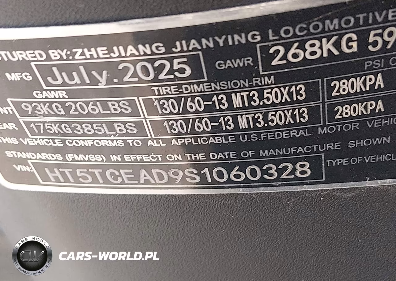 2025 Jianyingjianshe Tank VIN:HT5TCEAD9S1060328 - 10