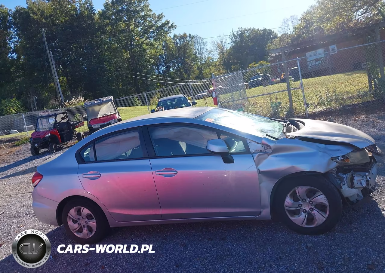 2013 Honda Civic Lx VIN:2HGFB2F54DH603555 - 14