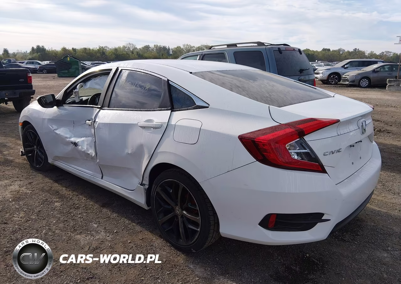 2018 Honda Civic Lx VIN:19XFC2F59JE009028 - 3
