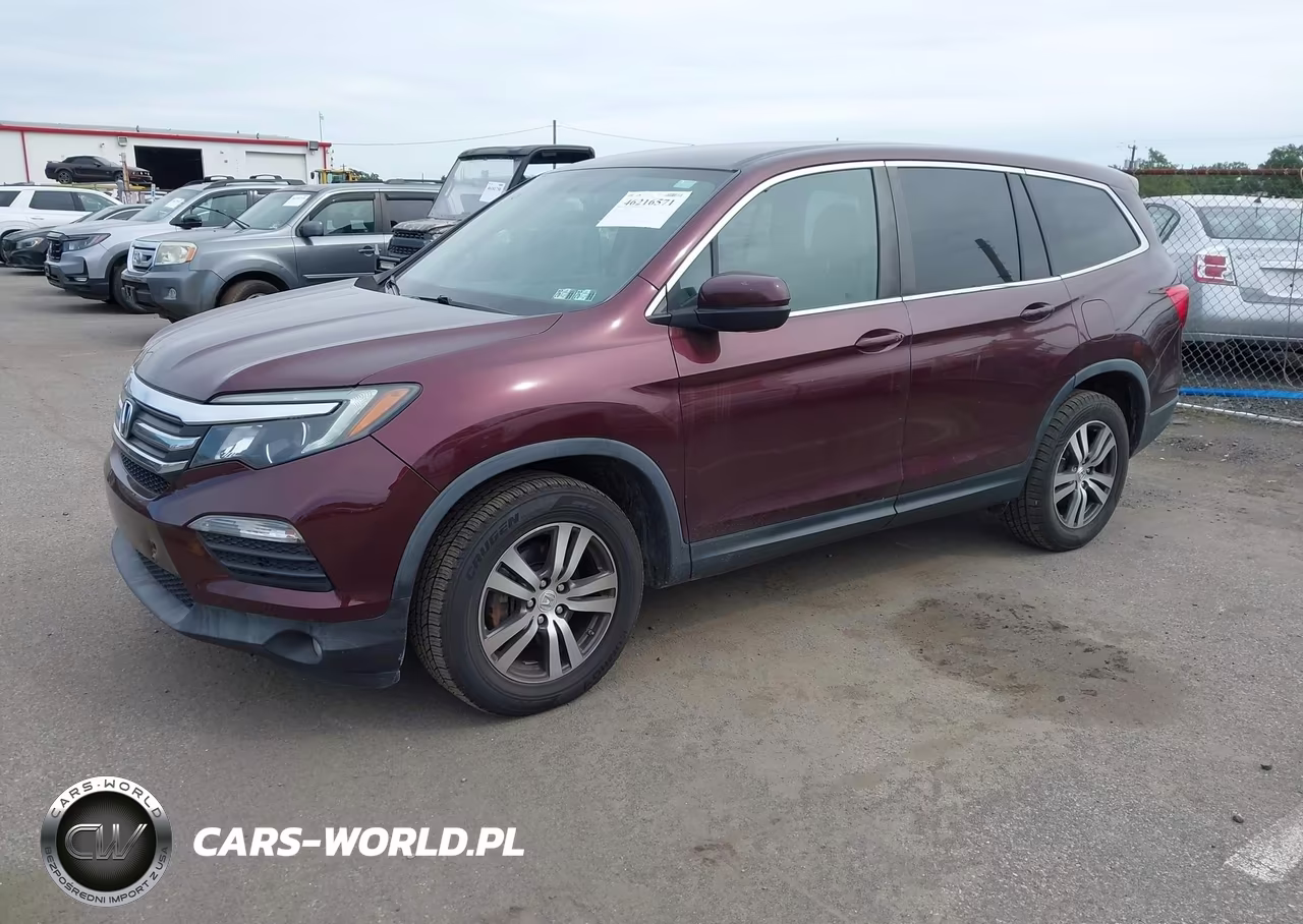 2017 Honda Pilot Ex VIN:5FNYF6H36HB034458 - 2