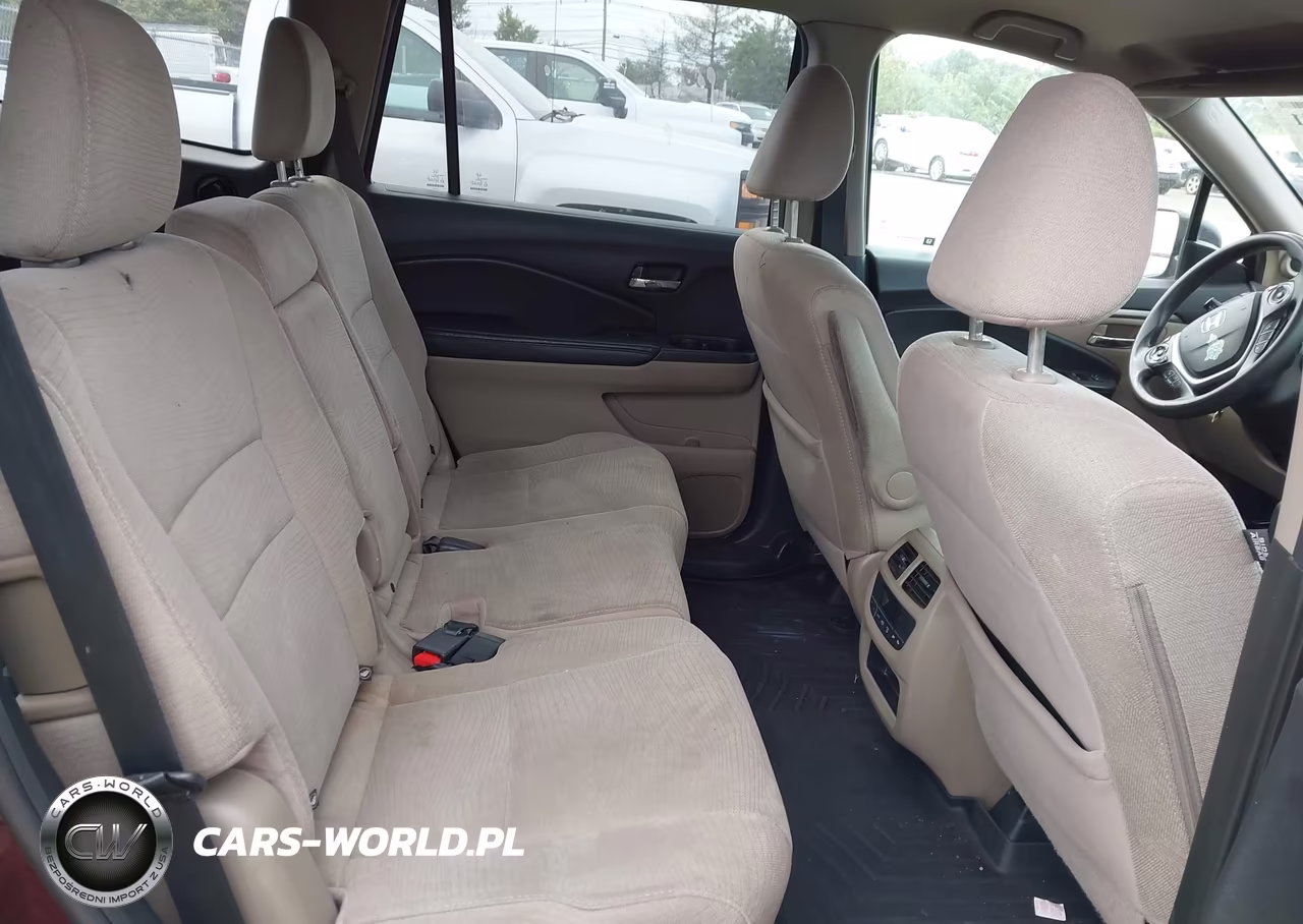 2017 Honda Pilot Ex VIN:5FNYF6H36HB034458 - 8