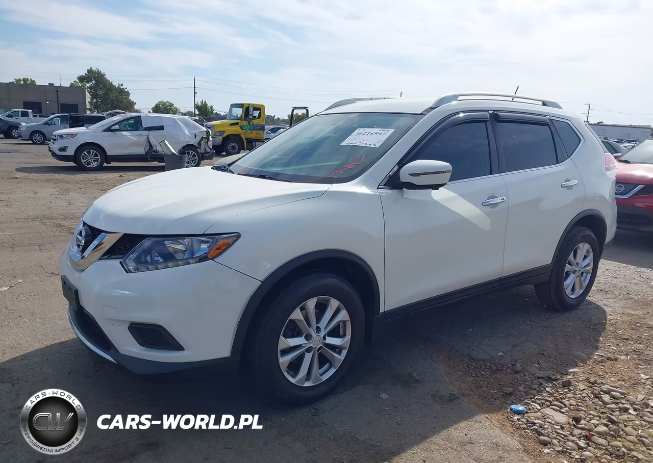2016 Nissan Rogue Sv VIN:JN8AT2MV7GW137607 - 2