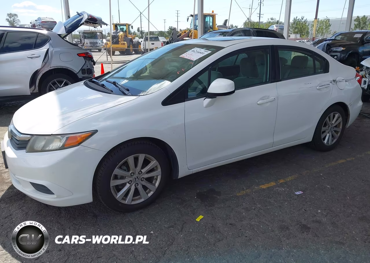 2012 Honda Civic Ex VIN:2HGFB2F81CH543212 - 2