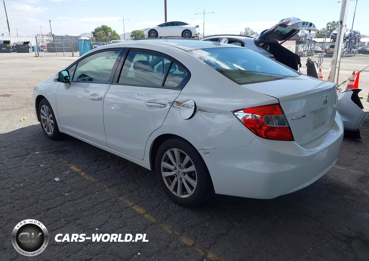 2012 Honda Civic Ex VIN:2HGFB2F81CH543212 - 3