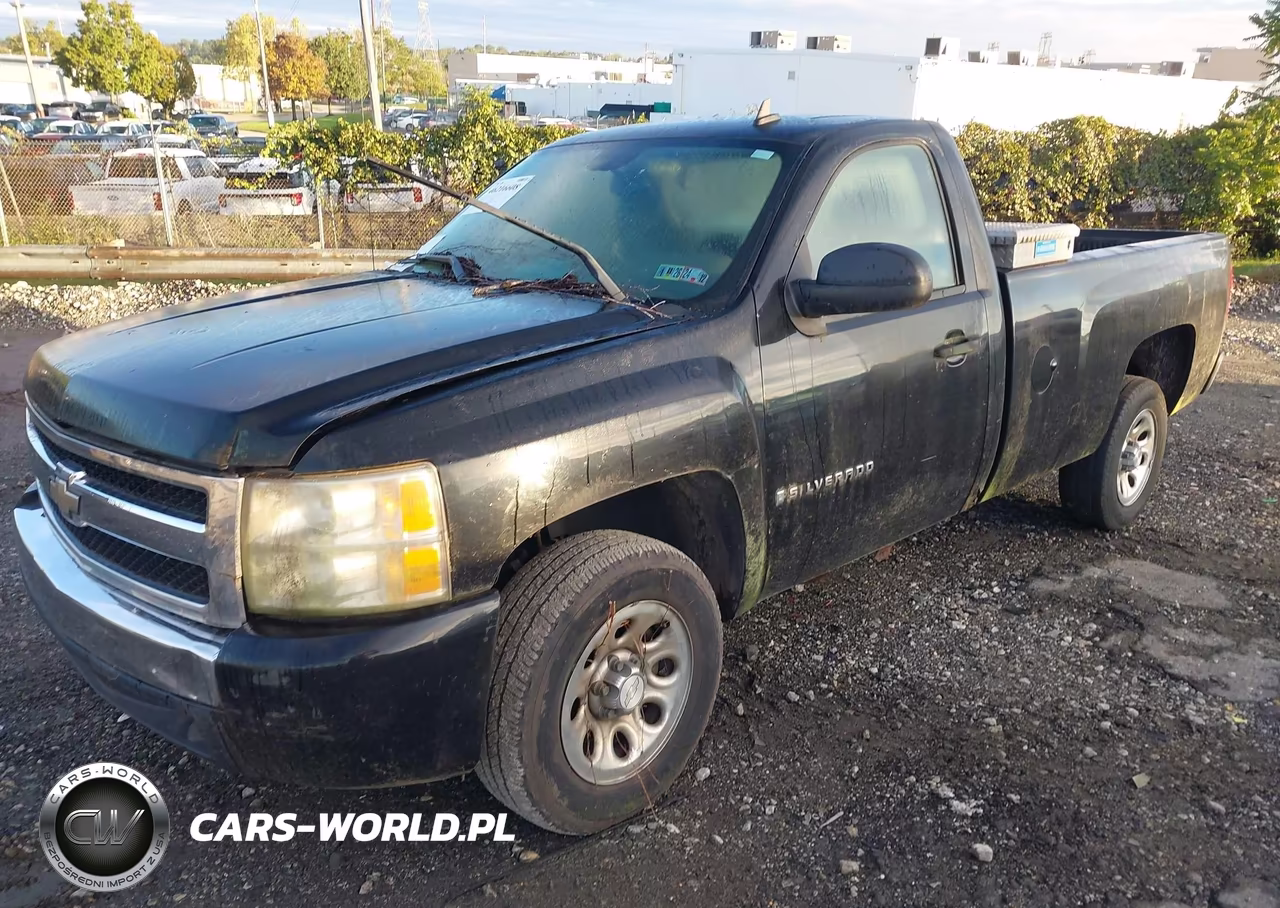 2008 Chevrolet Silverado 1500 Work Truck VIN:1GCEC14X68Z189707 - 2