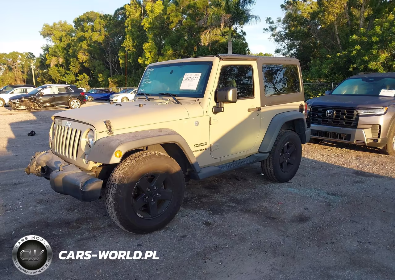 2017 Jeep Wrangler Sport 4X4 VIN:1C4AJWAG9HL628648 - 2