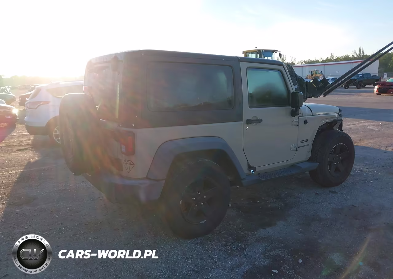 2017 Jeep Wrangler Sport 4X4 VIN:1C4AJWAG9HL628648 - 4