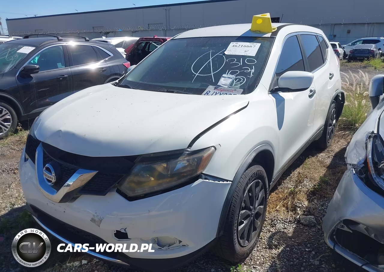 2016 Nissan Rogue S VIN:JN8AT2MT3GW007807 - 2