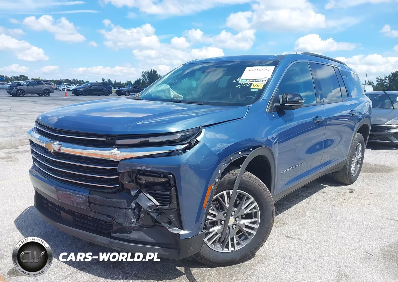 2025 Chevrolet Traverse Fwd Lt VIN:1GNERGRS2SJ157851 - 2