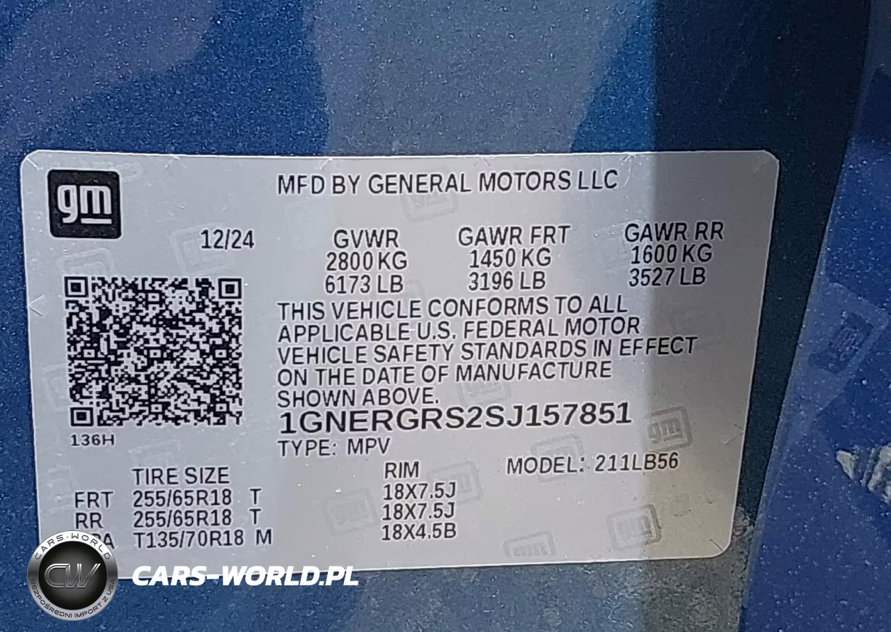 2025 Chevrolet Traverse Fwd Lt VIN:1GNERGRS2SJ157851 - 9