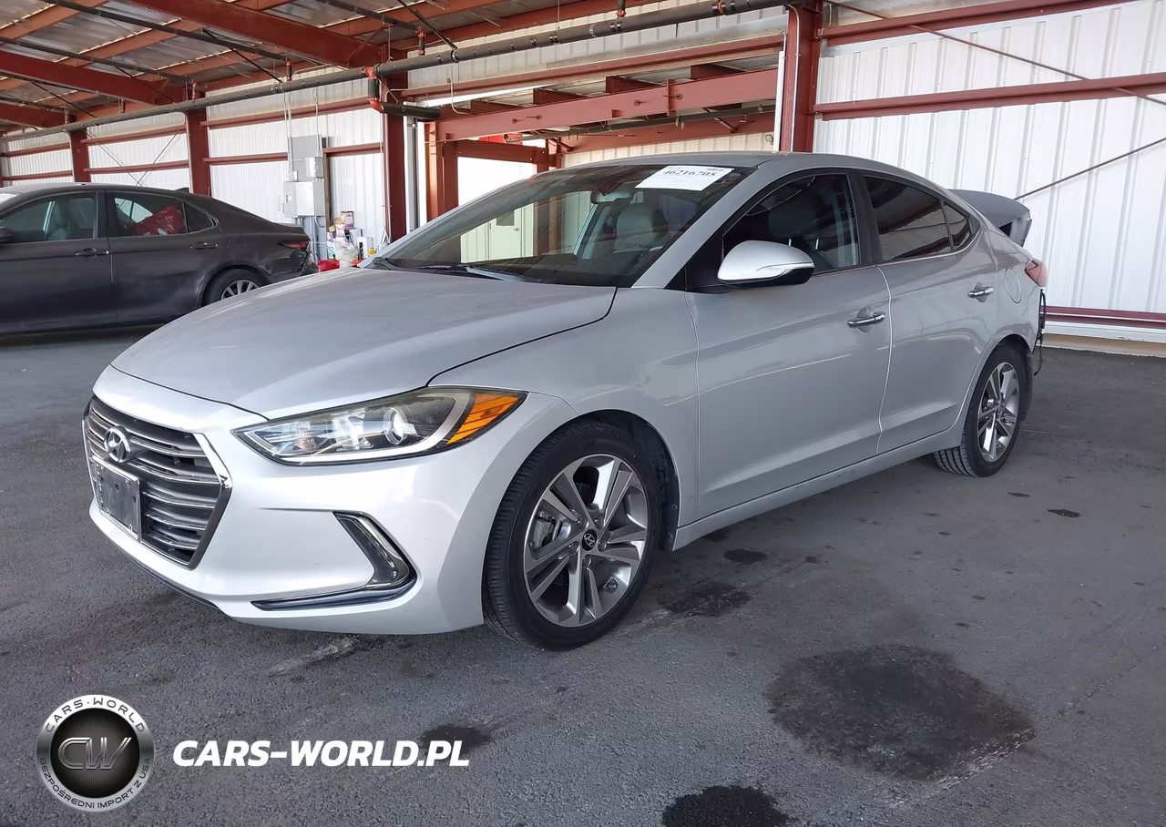 2017 Hyundai Elantra Limited VIN:KMHD84LF7HU254502 - 2